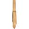 Ekena Millwork Bellingham Timber Gable Bracket, Western Red Cedar, 36"W x 12"H x 1 1/2"D x 3 1/2"F, 8/12 Pitch GBW036X12X0204BEL00SWR - alternate 3